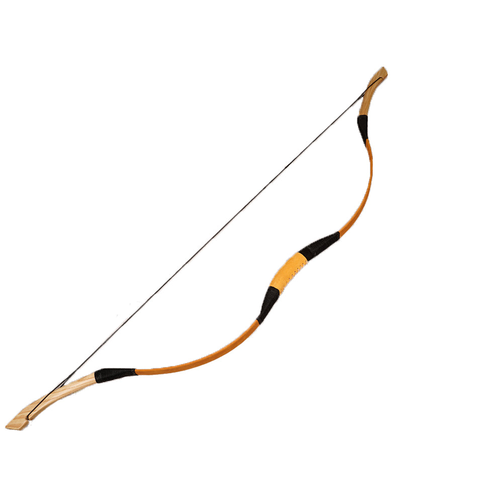 Traditional Yellow Mongolian Recurve Bow