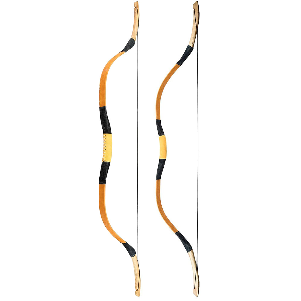 Traditional Yellow Mongolian Recurve Bow