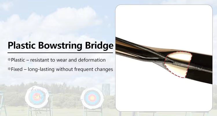 Traditional Black Bamboo Tartar Recurve Bow