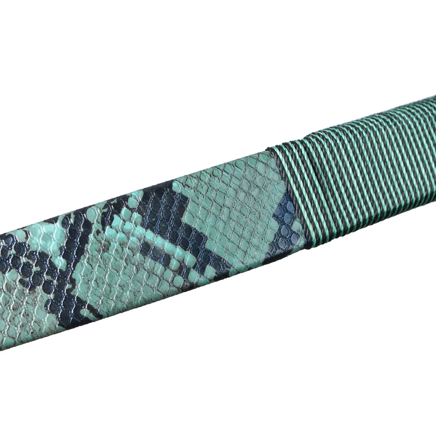 Traditional Mongolian Green Snakeskin Wood Long Bow