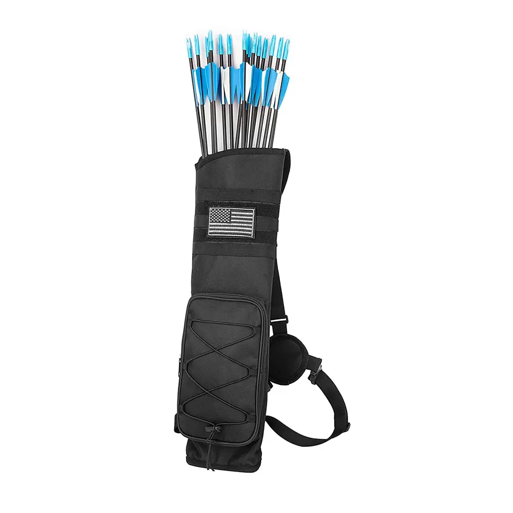 Black Archery Quiver Arrow Bag