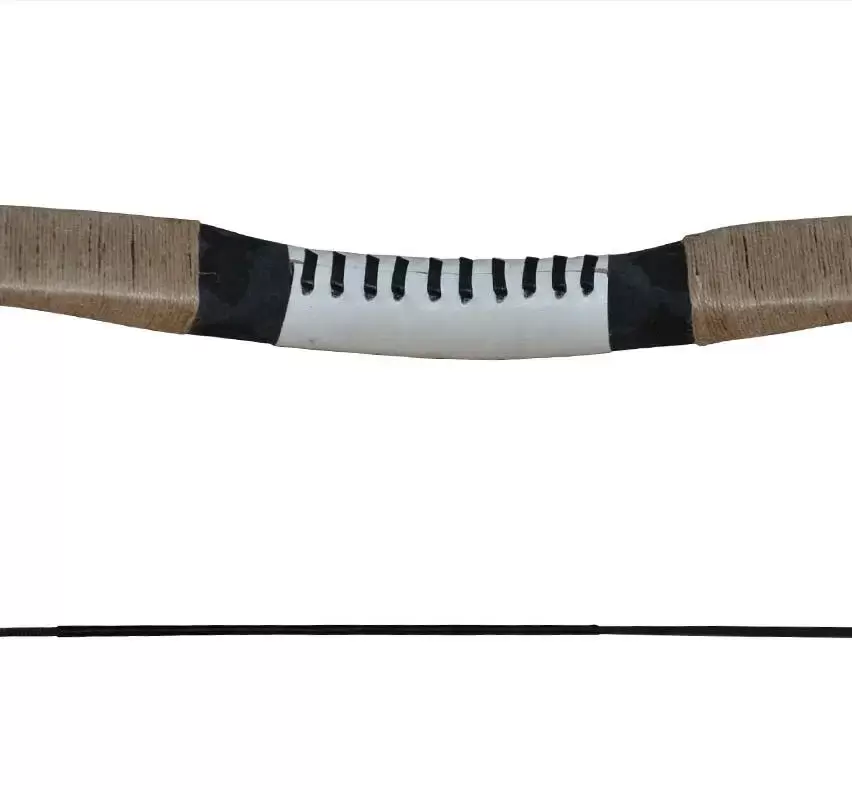 Mongolian White Leather Recurve Bow