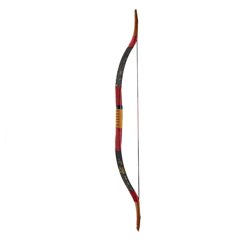 Red And Black Mongolian Traditional Bow