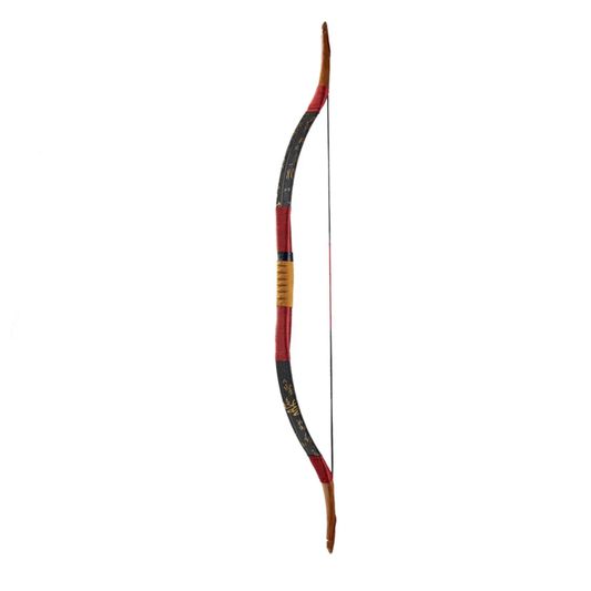 Red And Black Mongolian Traditional Bow