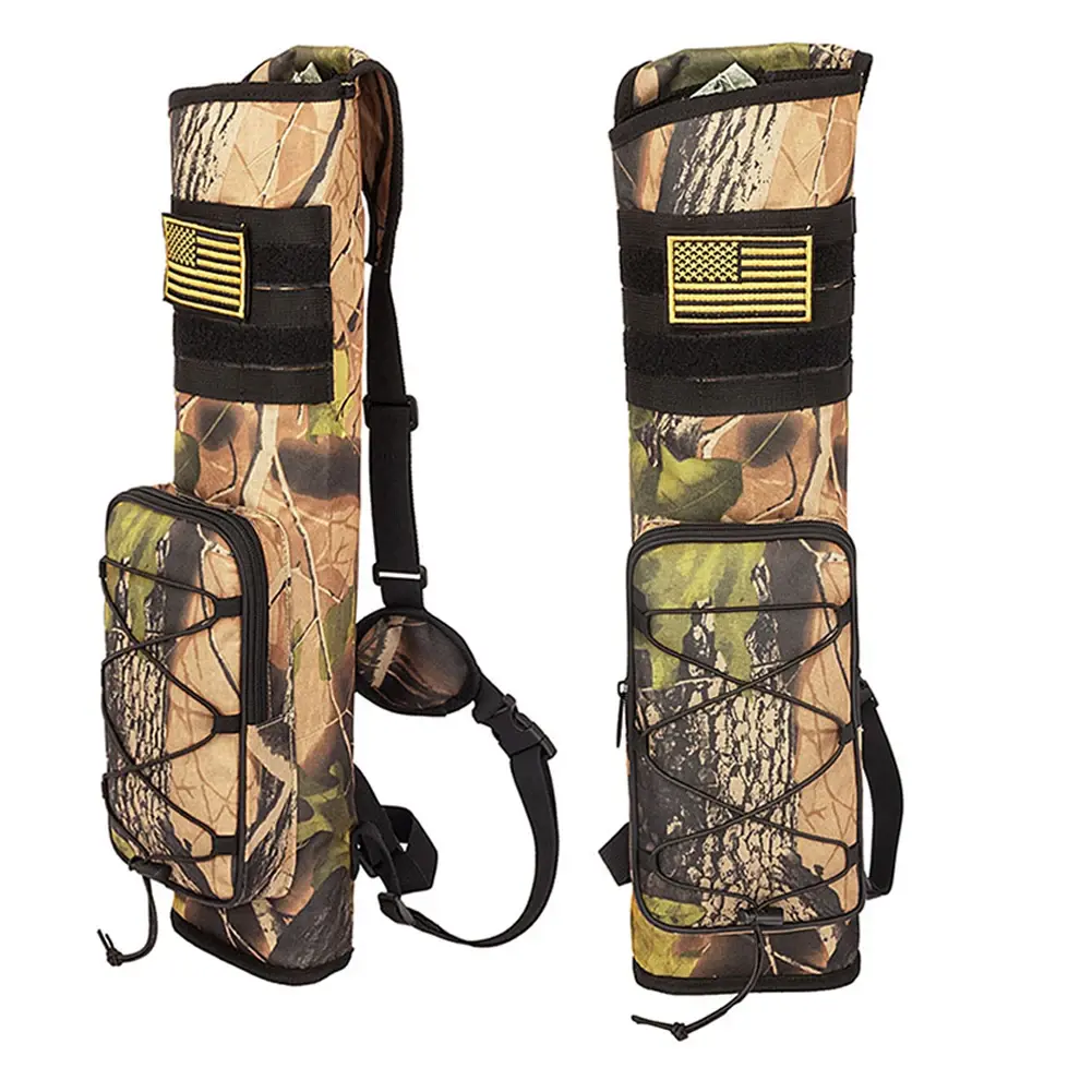 Camouflage Archery Quiver Arrow Bag