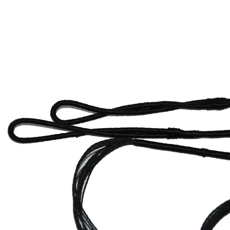 12 strand tire line bow string with 2 bowstring nocks
