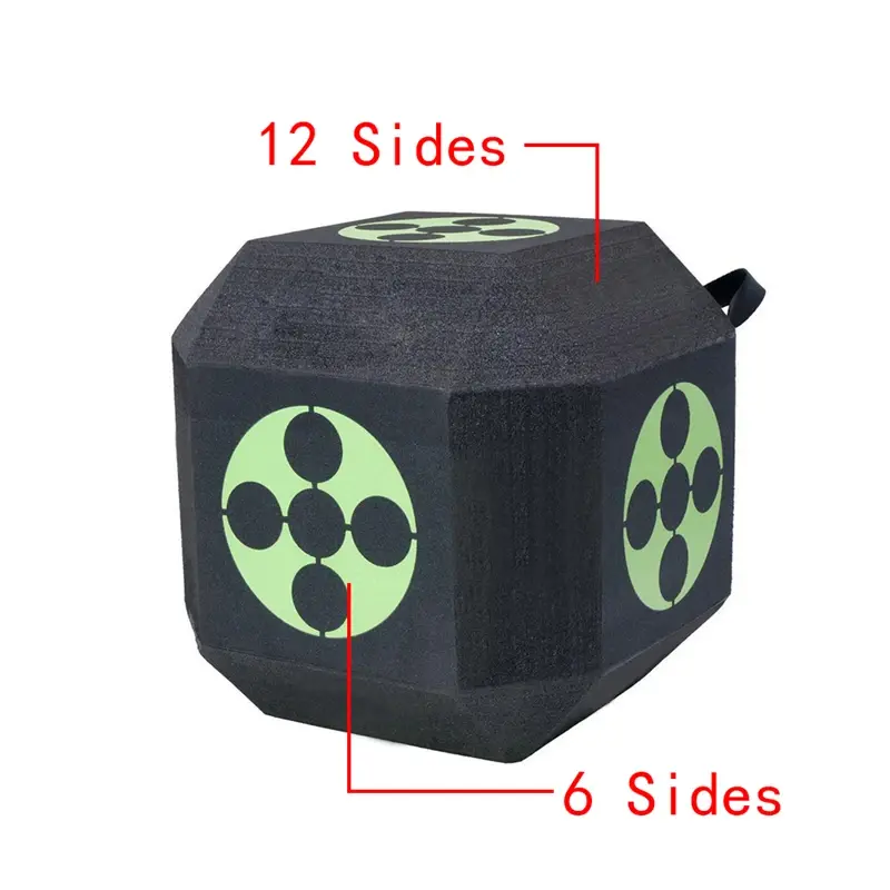Dice Archery Target Cube