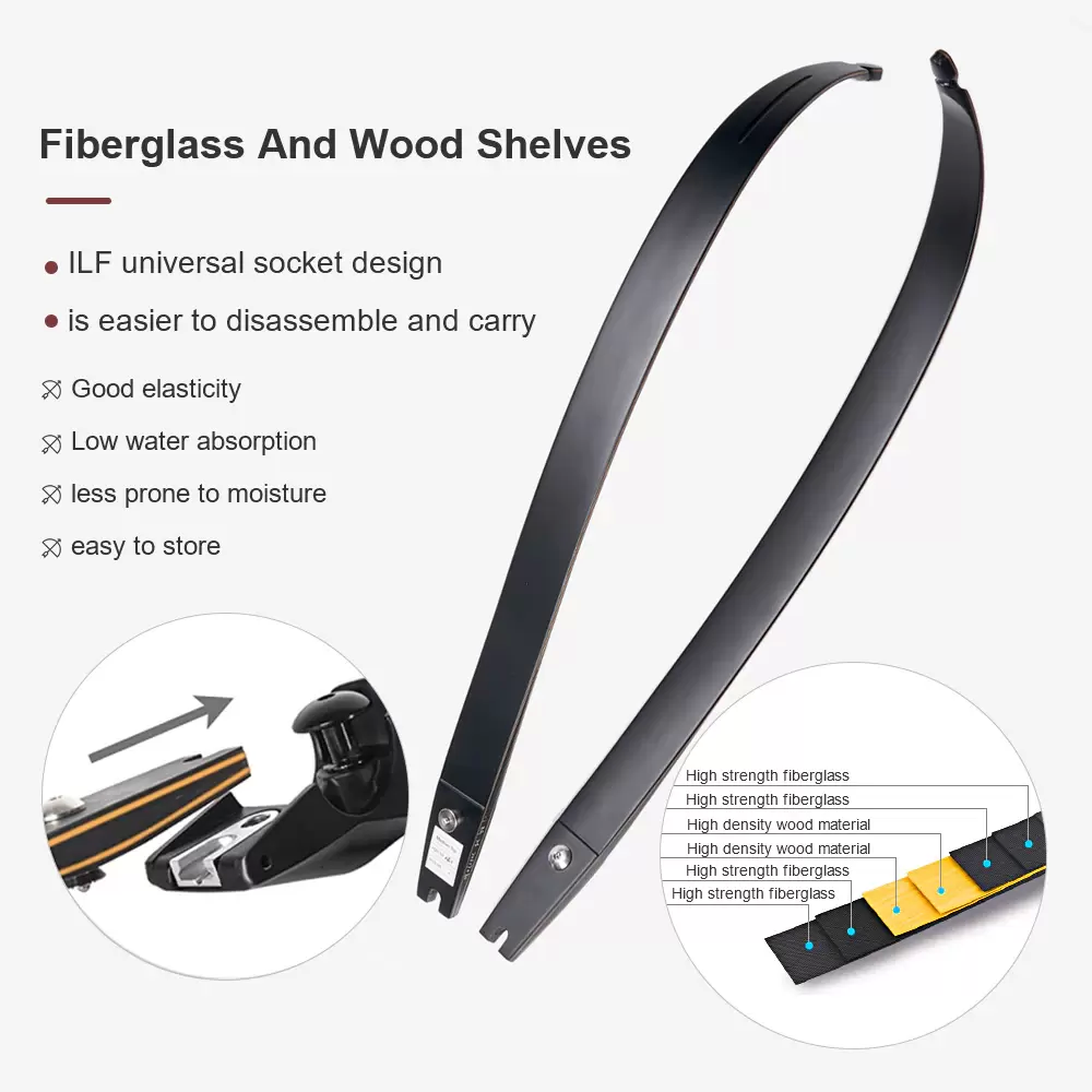 Fire Phoenix ILF Takedown Wood Bow