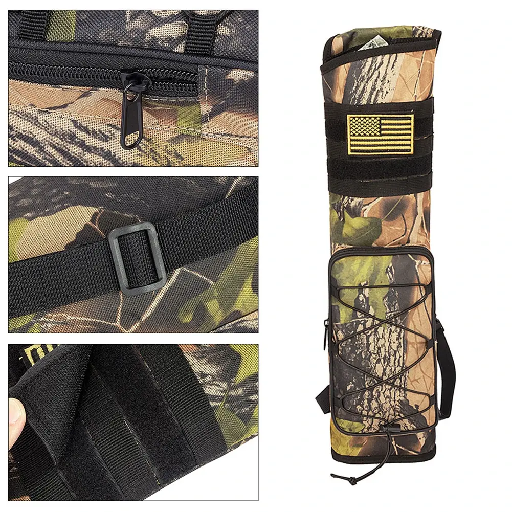 Camouflage Archery Quiver Arrow Bag