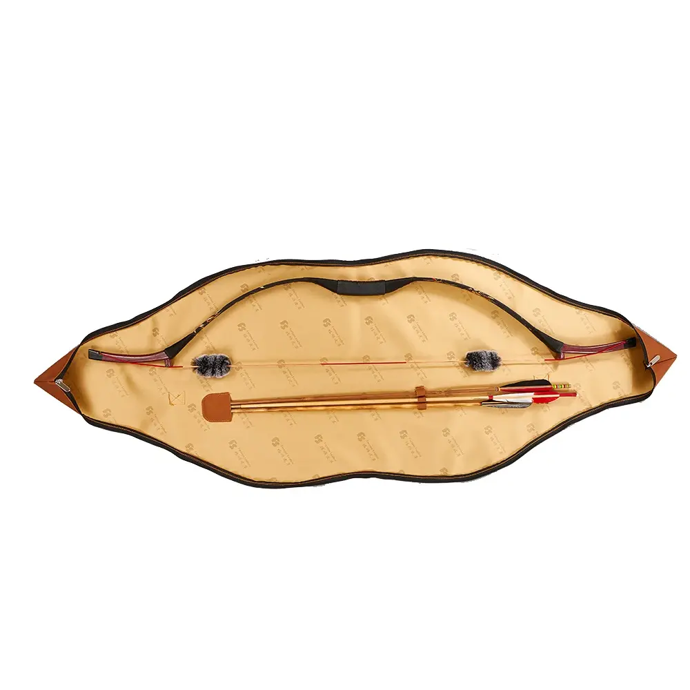 Brown Traditional Longbow Shoulder Case