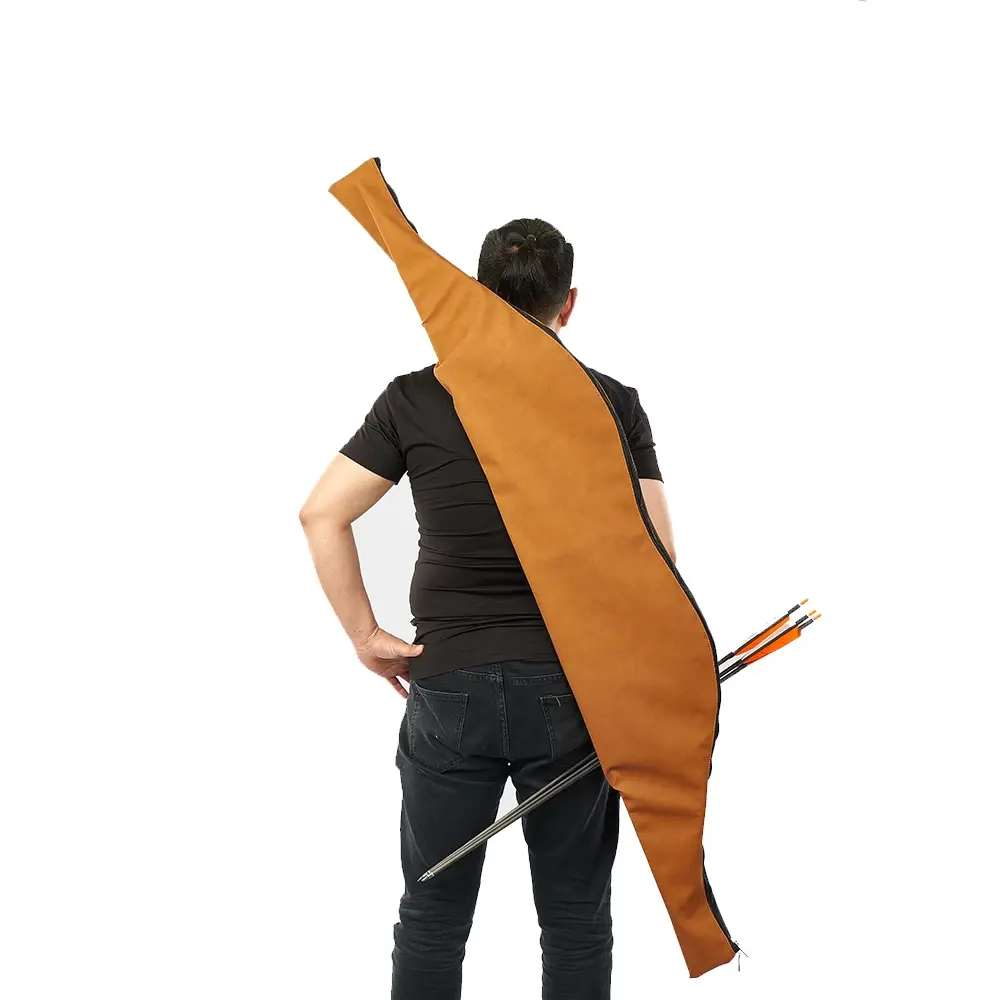 Brown Traditional Longbow Shoulder Case