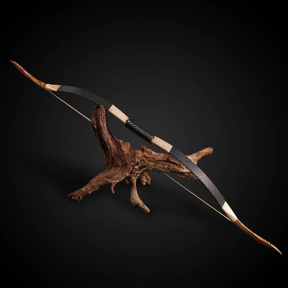 Acai Wood Traditional Red And Brown Long Bow