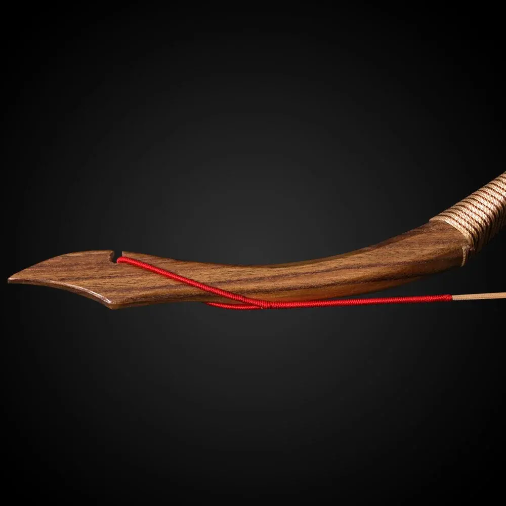 Acai Wood Traditional Red And Brown Long Bow