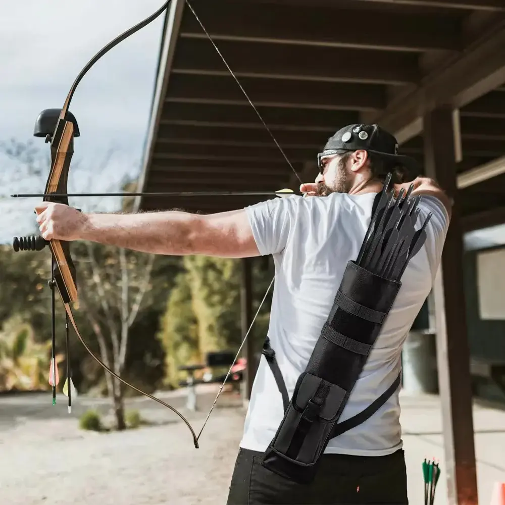 Black Arrow Quiver Shoulder Holder