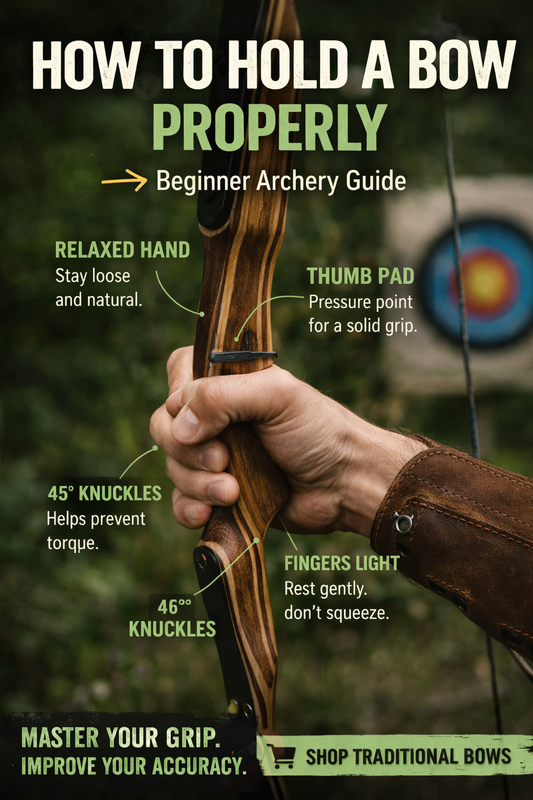 How to Hold a Bow Properly (Beginner Archery Guide)