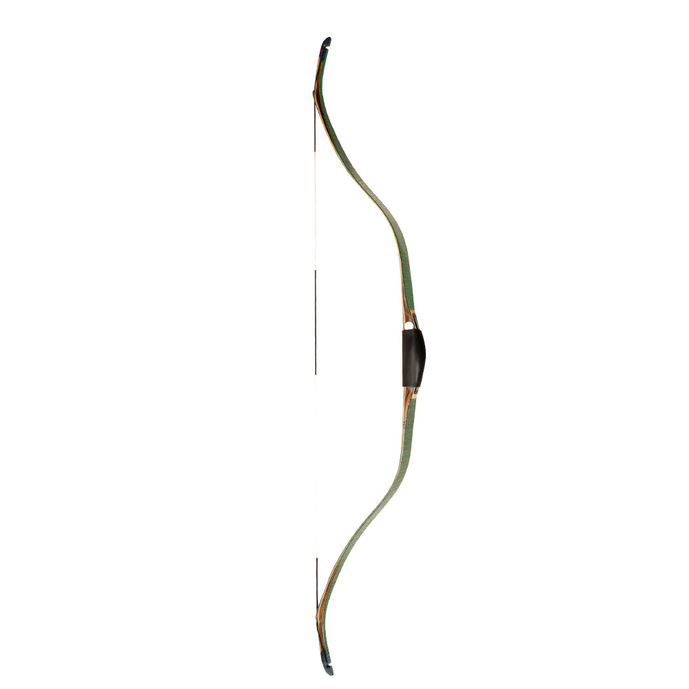 Traditional Turkish Queyue Green Bamboo Short Bow