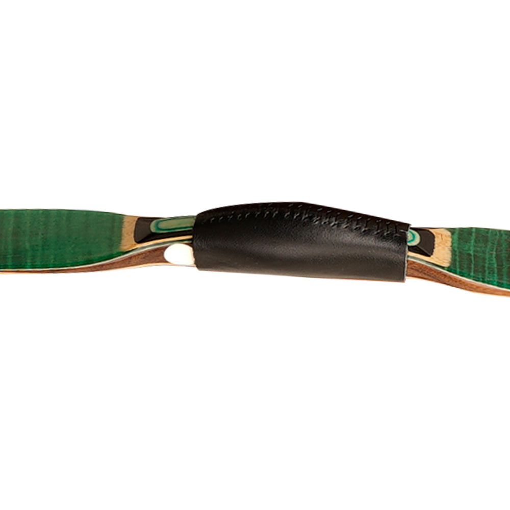Traditional Turkish Queyue Green Bamboo Short Bow