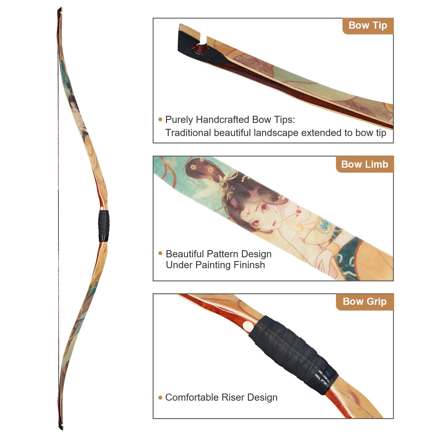 Jade Spirit Traditional Longbow