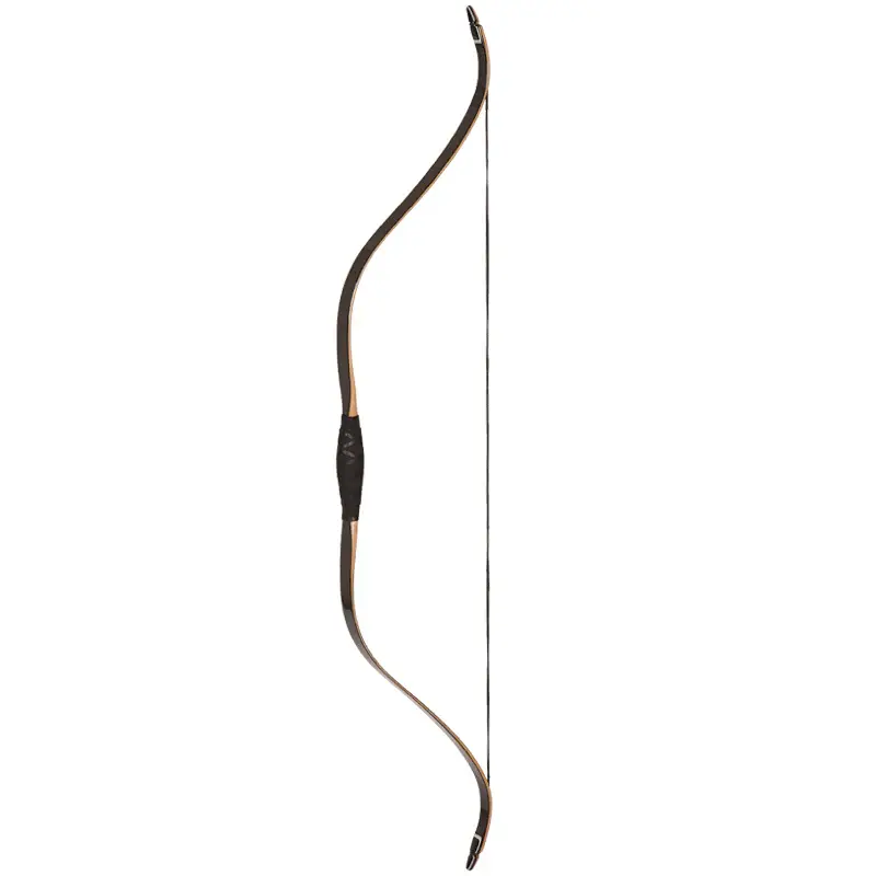 Traditional 46" Black Wooden Recurve Horse Bow