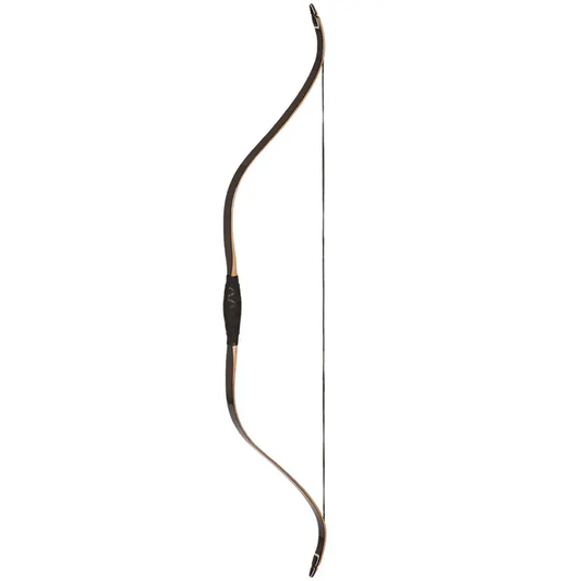 Traditional 46" Black Wooden Recurve Horse Bow