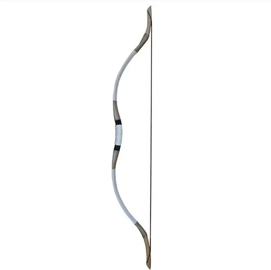 Mongolian White Leather Short Bow