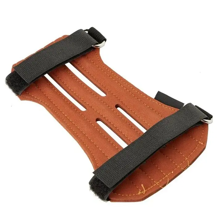 Brown 2 Strap Arm Guard