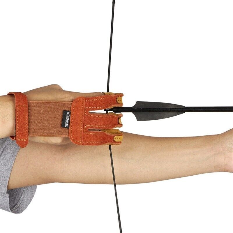 Brown 2 Strap Arm Guard