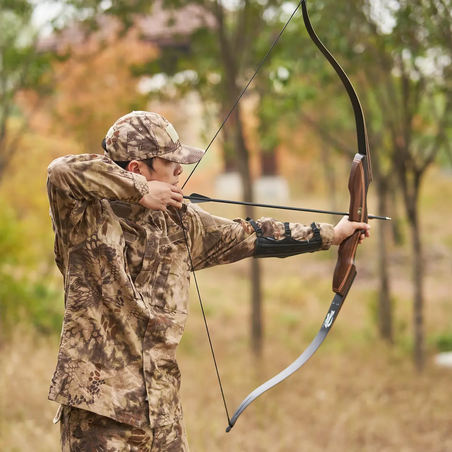 Wardens Mark Maple Wood ILF Takedown Recurve Bow