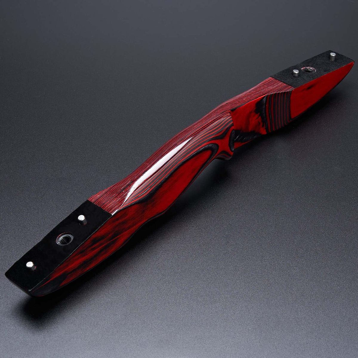 Traditional Red Takedown Longbow