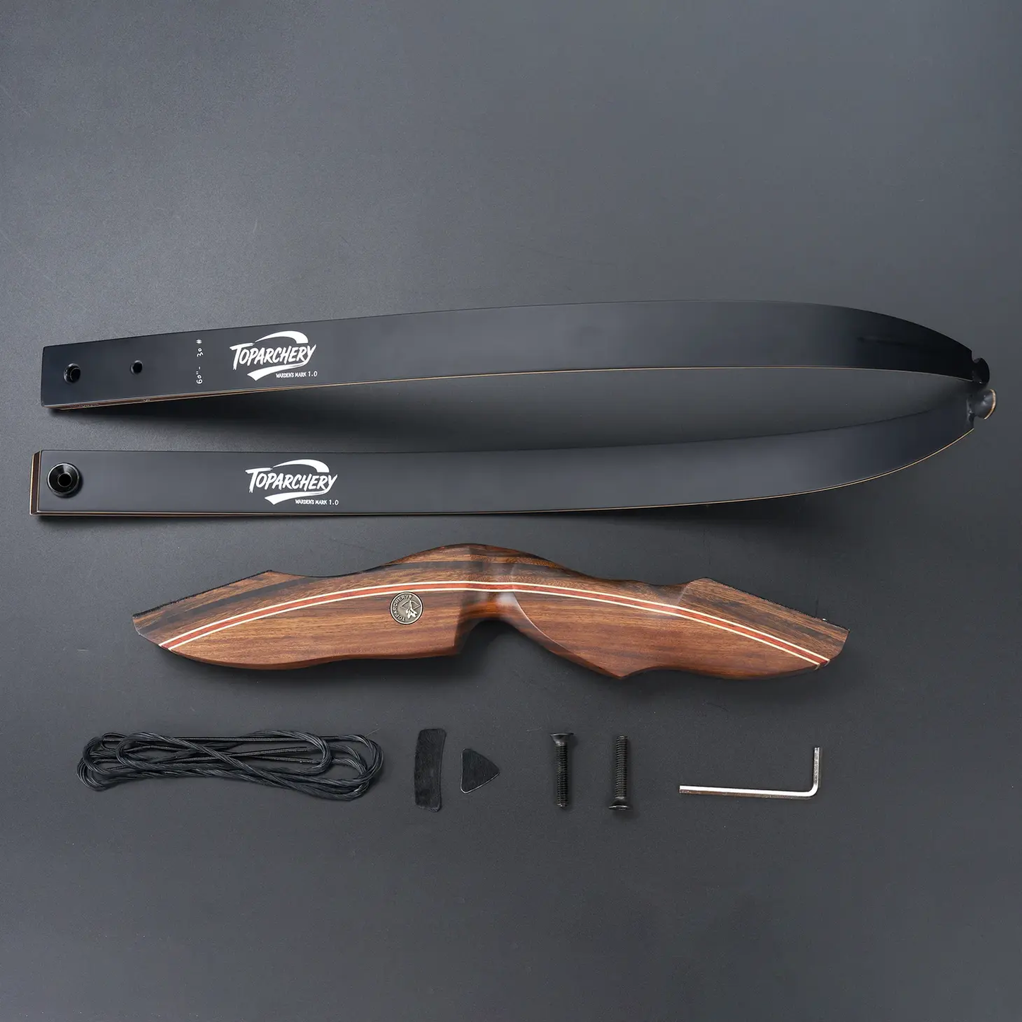Wardens Mark Maple Wood ILF Takedown Recurve Bow