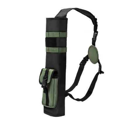 Army Green Arrow Quiver Shoulder Holder